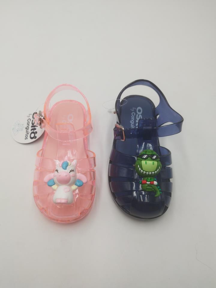 Conguitos cangrejera con plantilla silicona