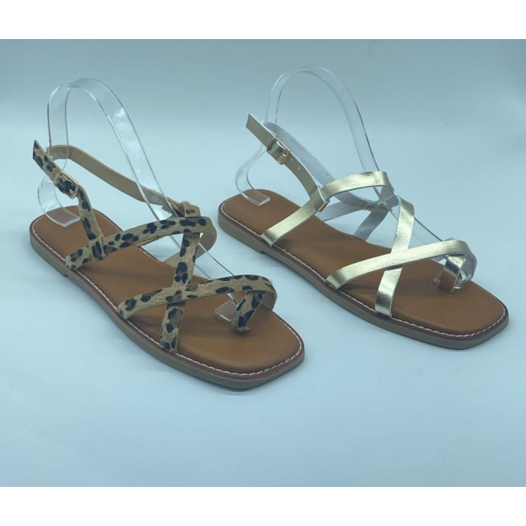 Sandalias planas PLANTILLA GEL
