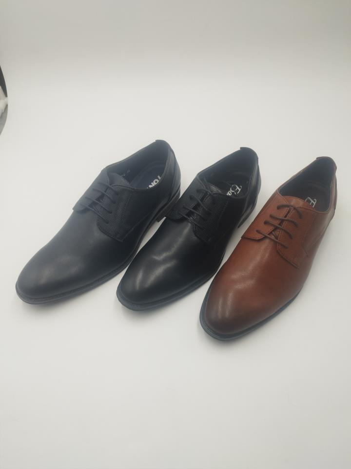 Zapatos de caballero vestir con cordoneras