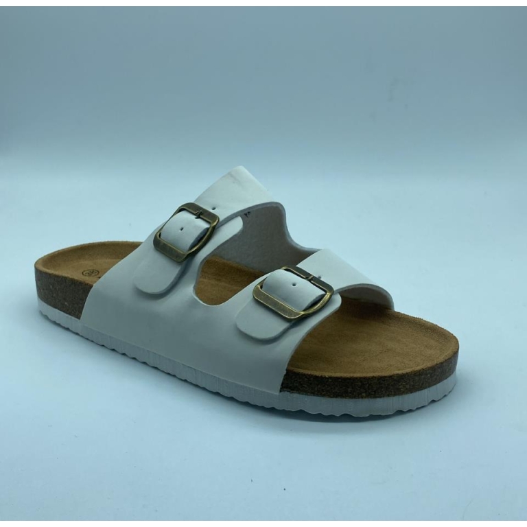 Sandalias planas hebillas