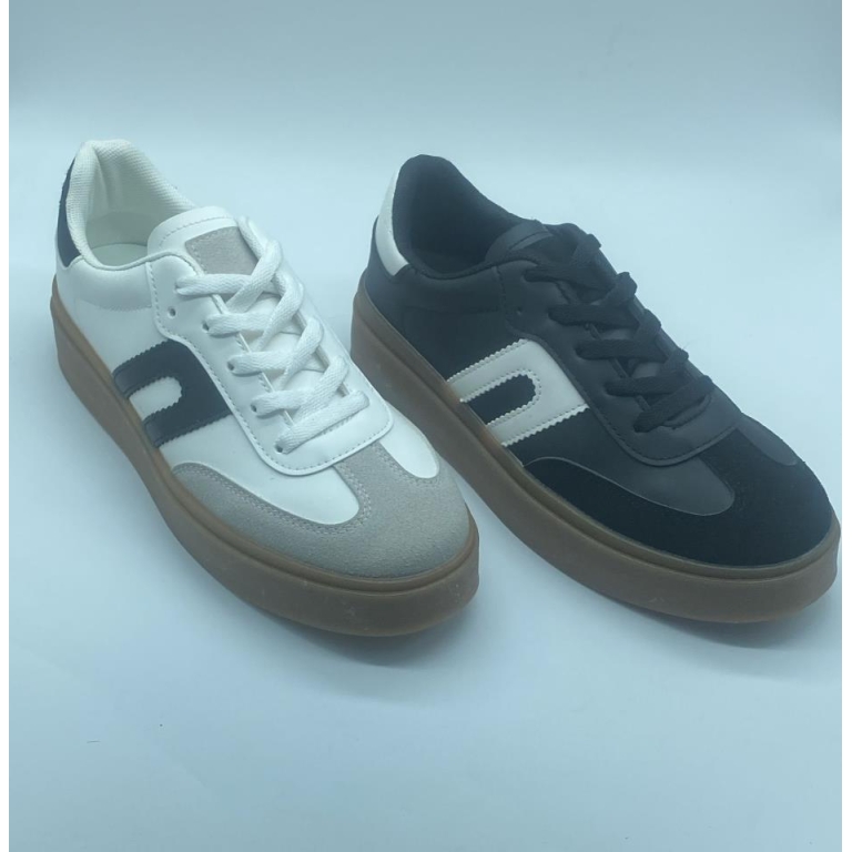 Zapatillas de señora doble linea sambada