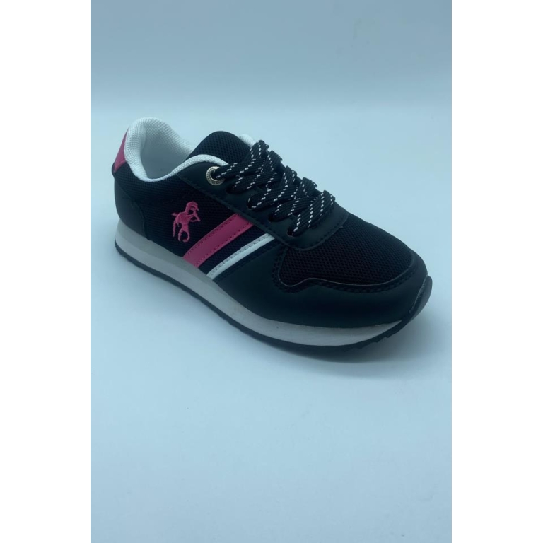 Zapatillas niño/niña caballo cordoneras
