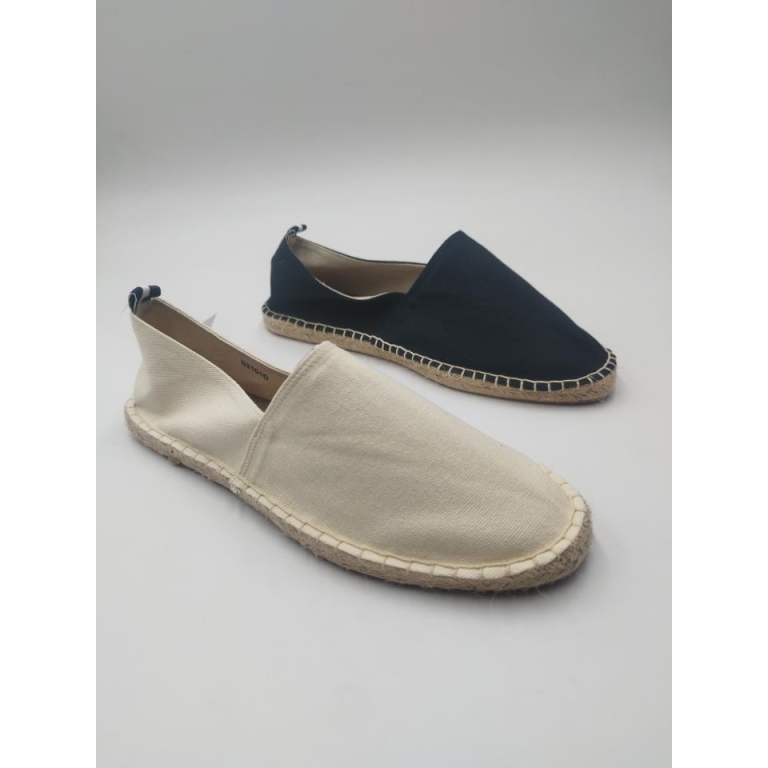 Zapatos casual caballero suela esparto y lona