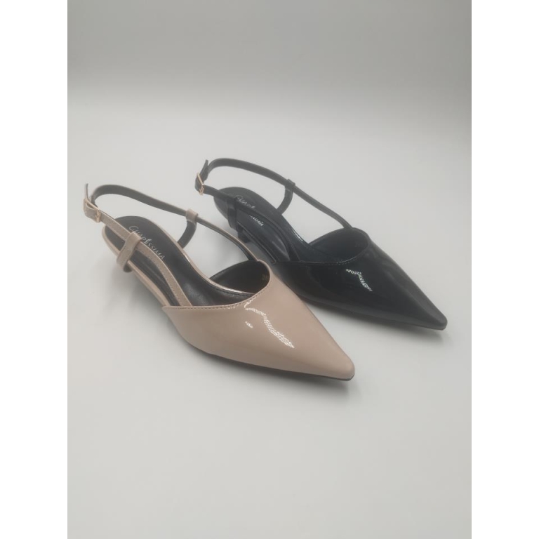 Zapatos de señora charol con 3 cm tacon