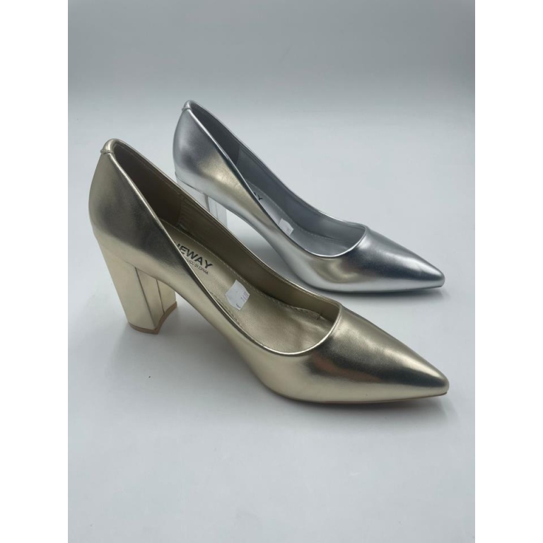 Zapatos de señora con tacon cuadrado