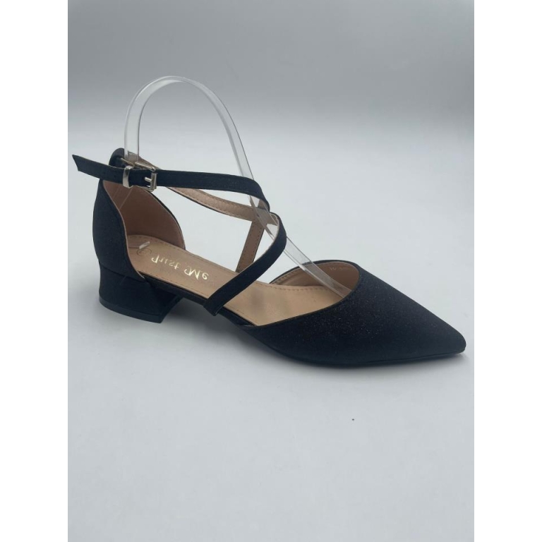 Zapatos de señora plano brillo
