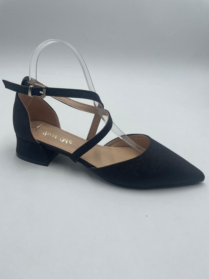 Zapatos de señora plano brillo