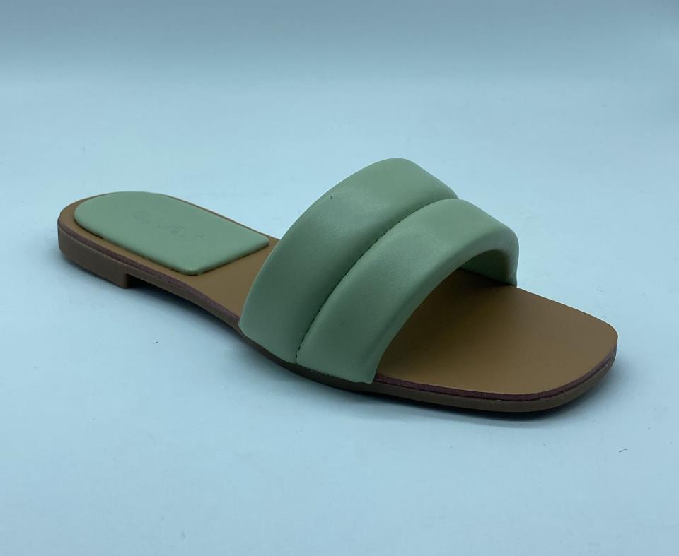 chanclas planas con pala acolchada