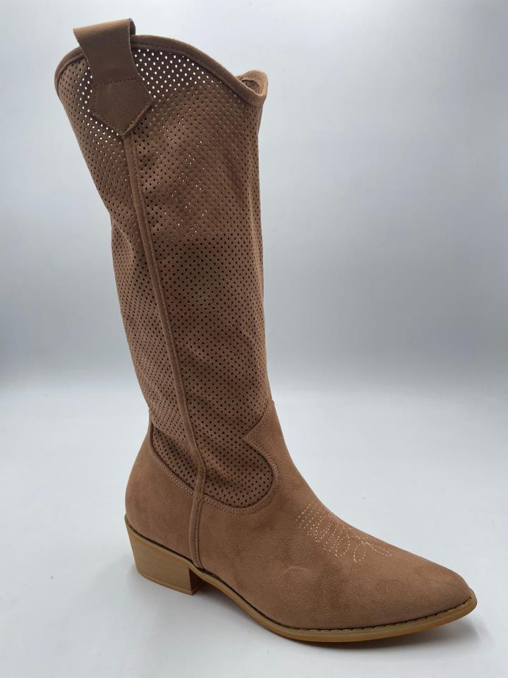 Bota alta calada