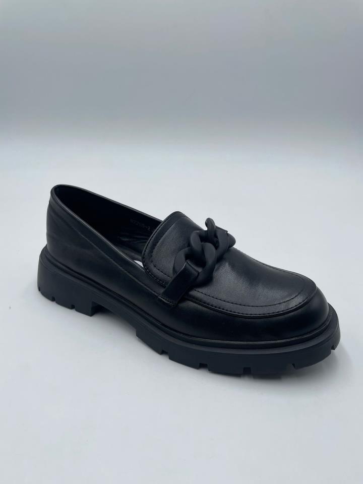 Zapatos de señora plataforma con hebilla