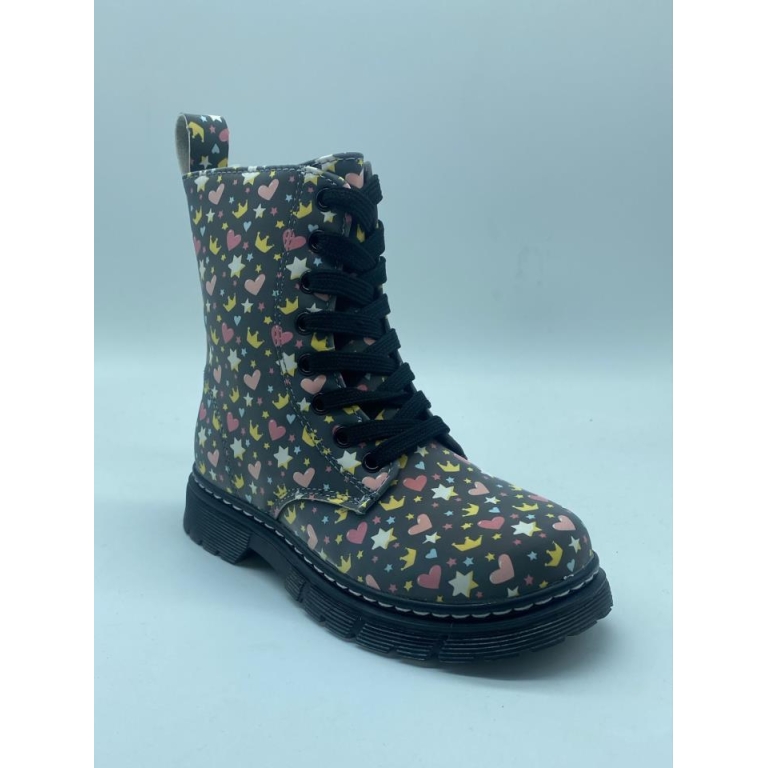 Botas corazones mate