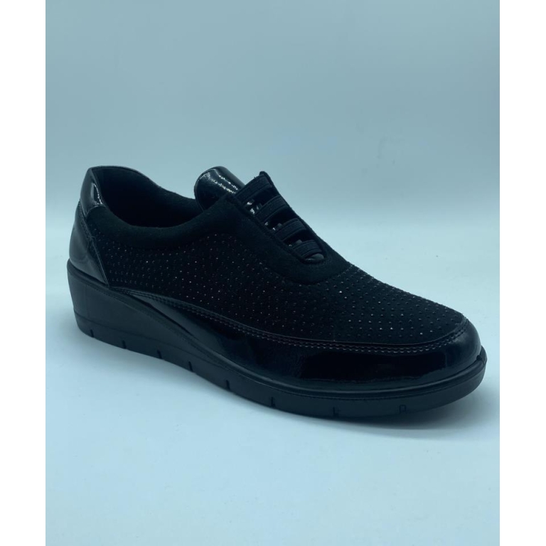 Zapatillas de señora cremallera