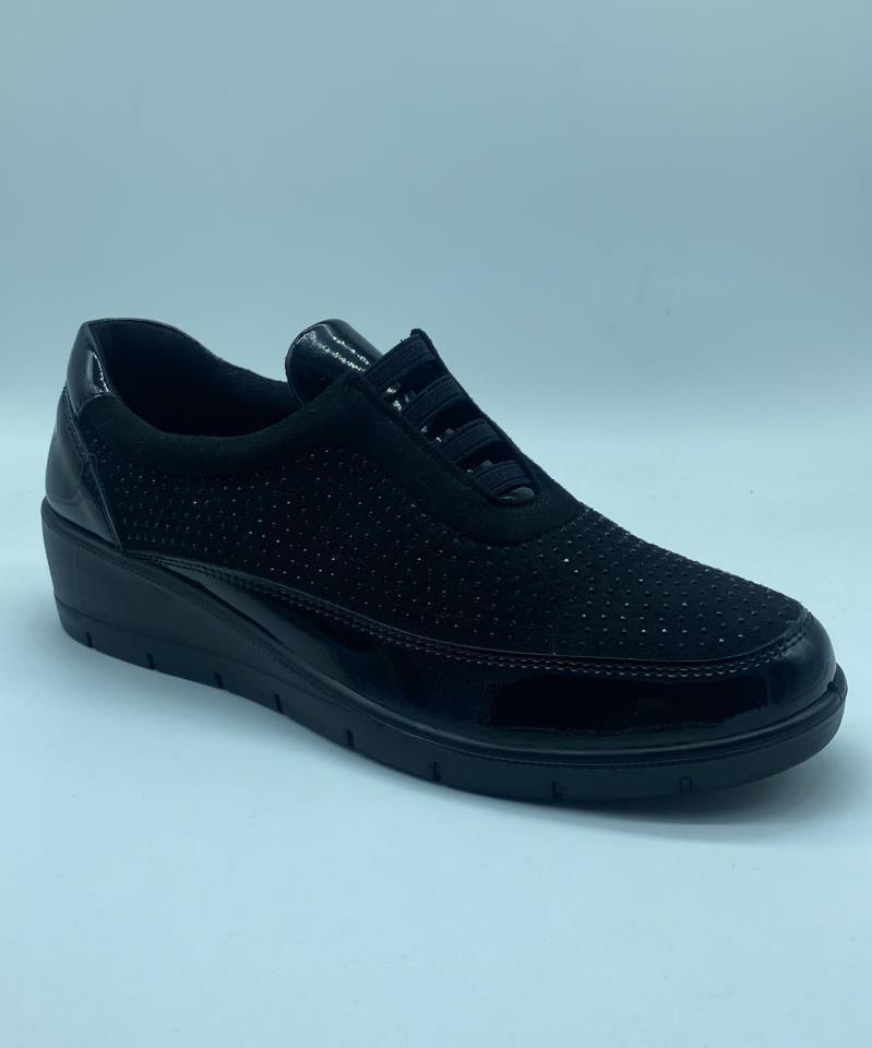 Zapatillas de señora cremallera