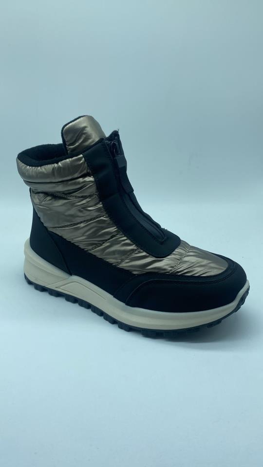 Zapatillas de señora cremallera delantera