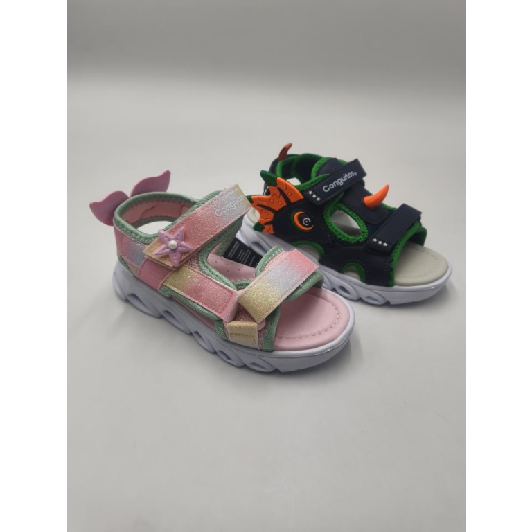 sandalias luces fantasia