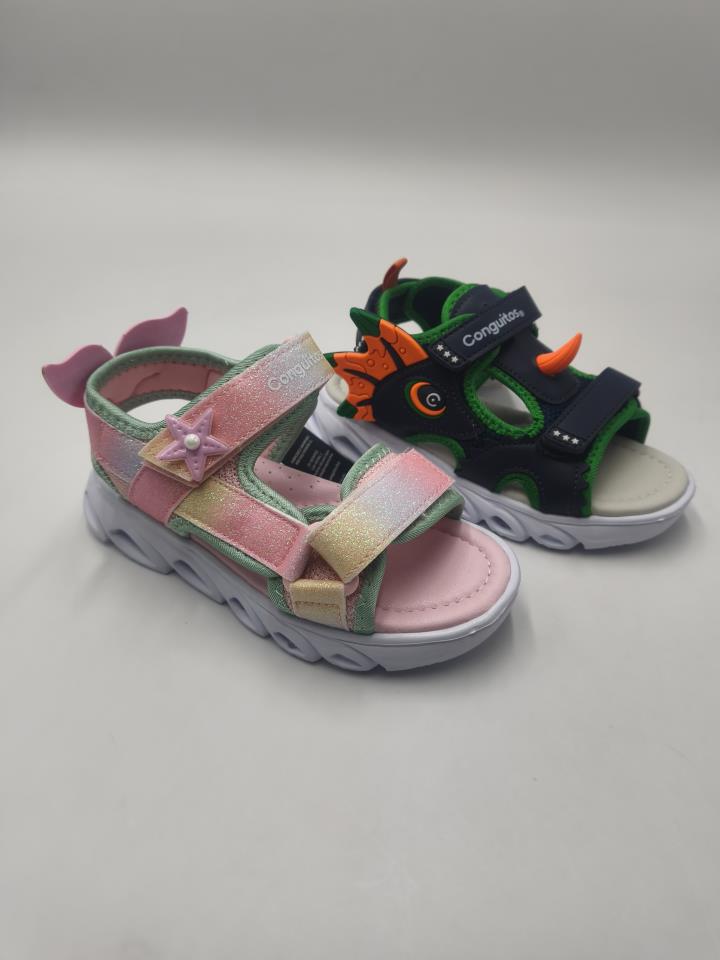 sandalias luces fantasia