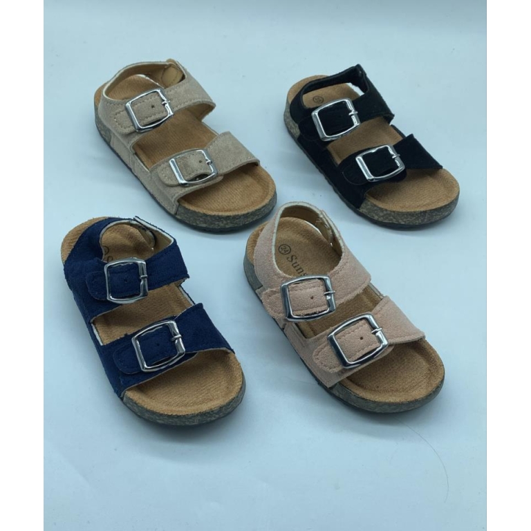 Sandalias hebillas multicolor