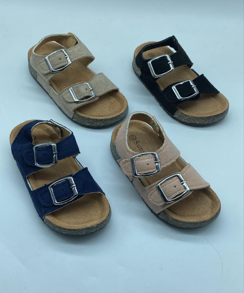 Sandalias hebillas multicolor