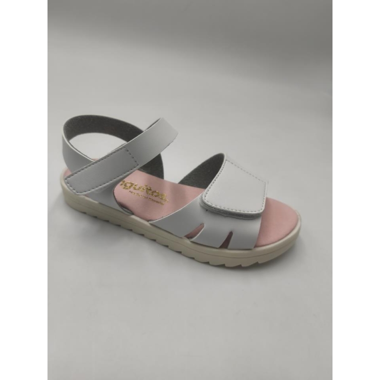 sandalia flat velcro