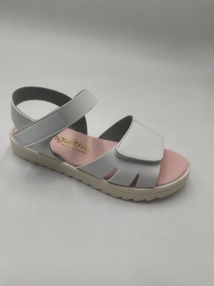 sandalia flat velcro