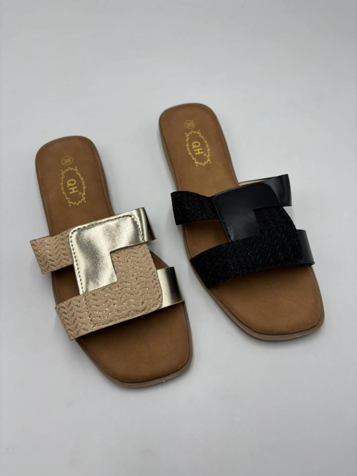 Sandalias plana mix