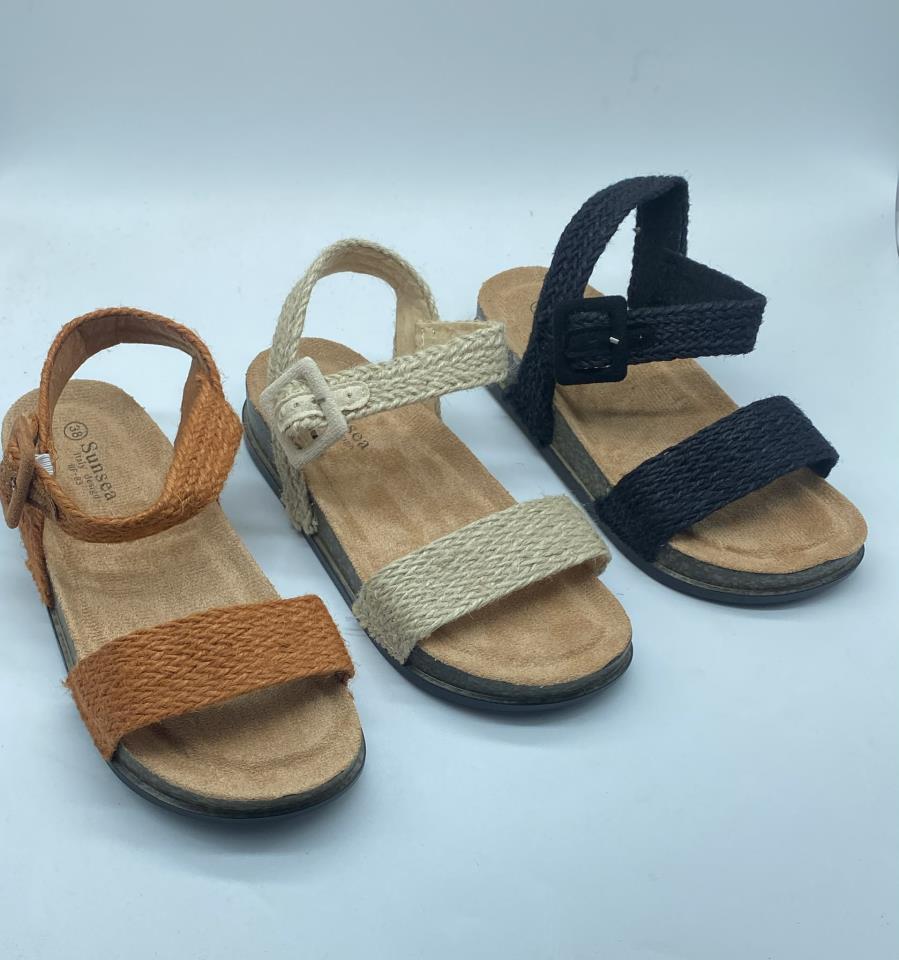 Sandalias trenzada suela bio