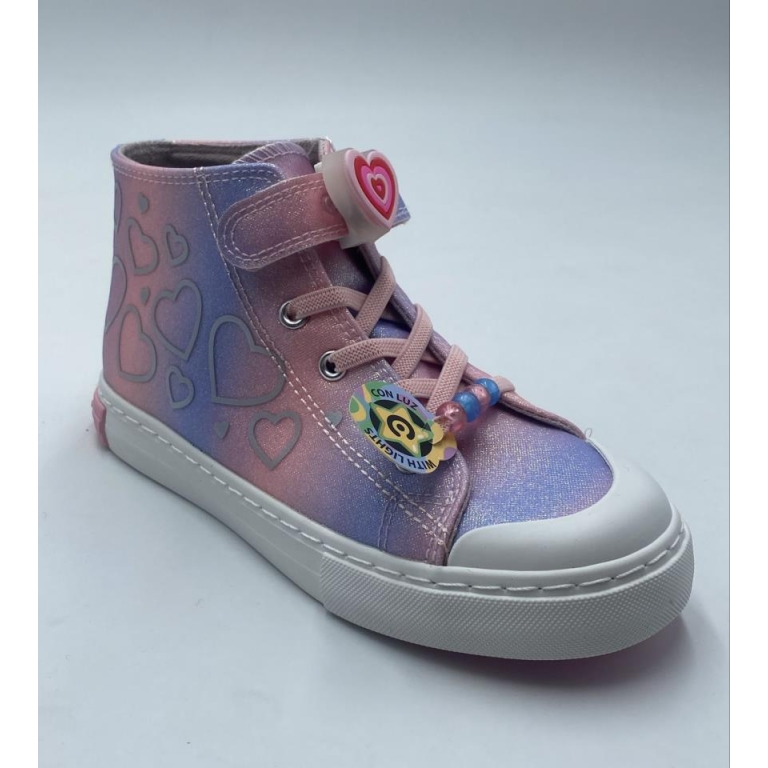 botin fantasía luces barefoot con velcro