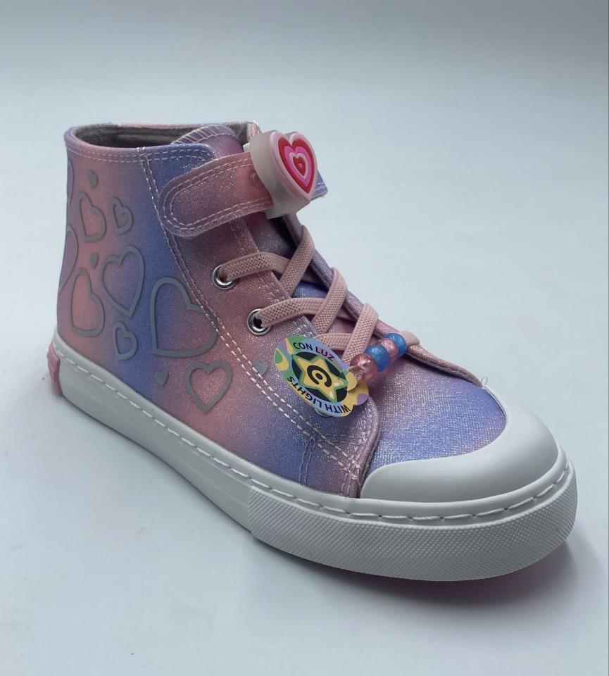 botin fantasía luces barefoot con velcro