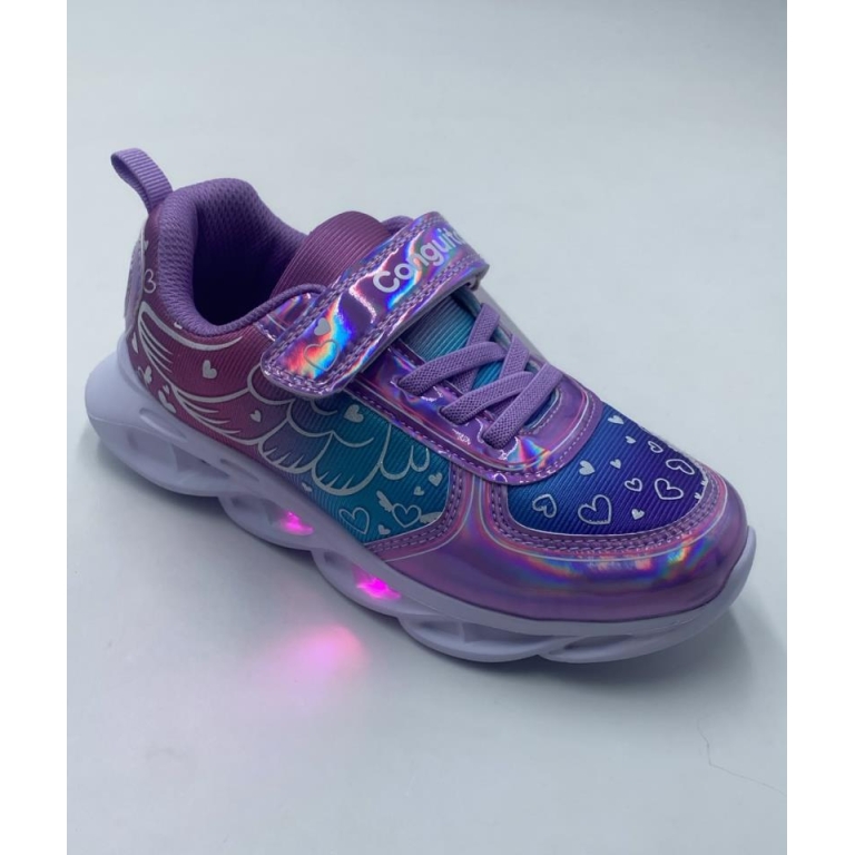 zapatilla luces barefoot conguitos