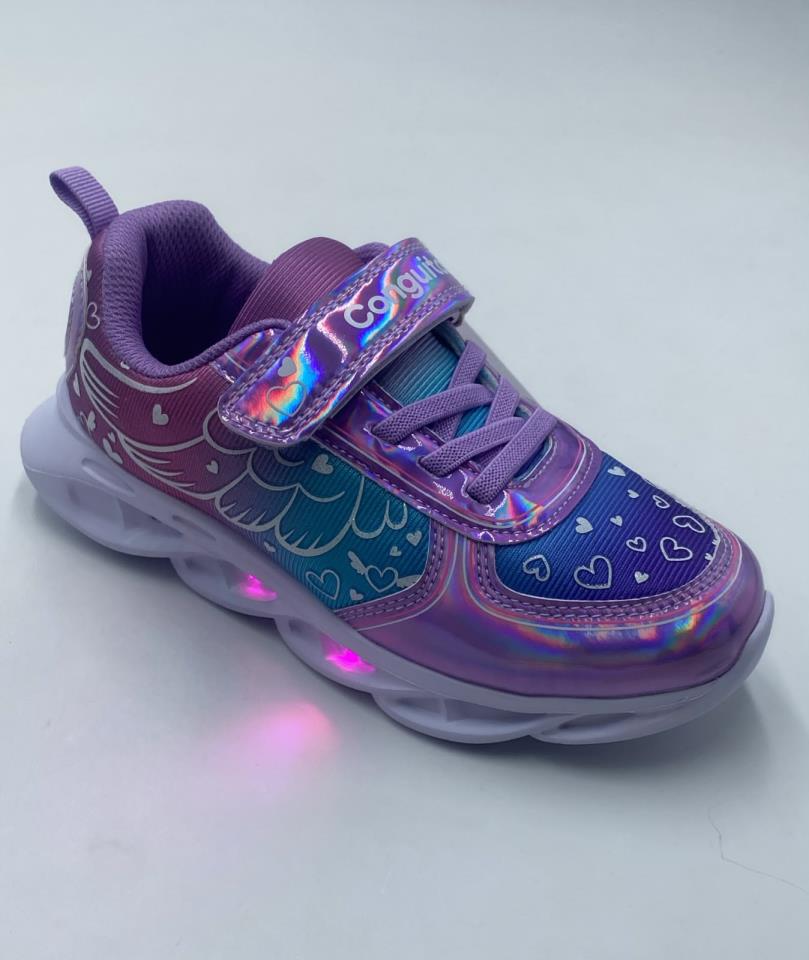 zapatilla luces barefoot conguitos