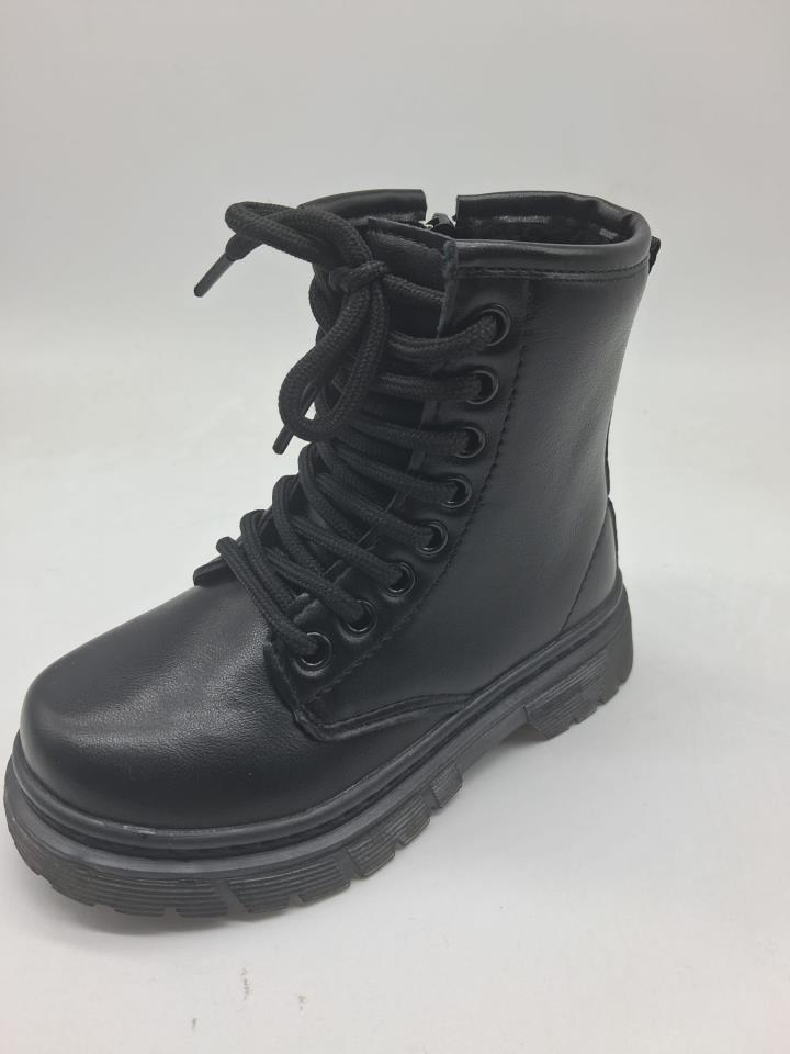 Botas militar cremallera